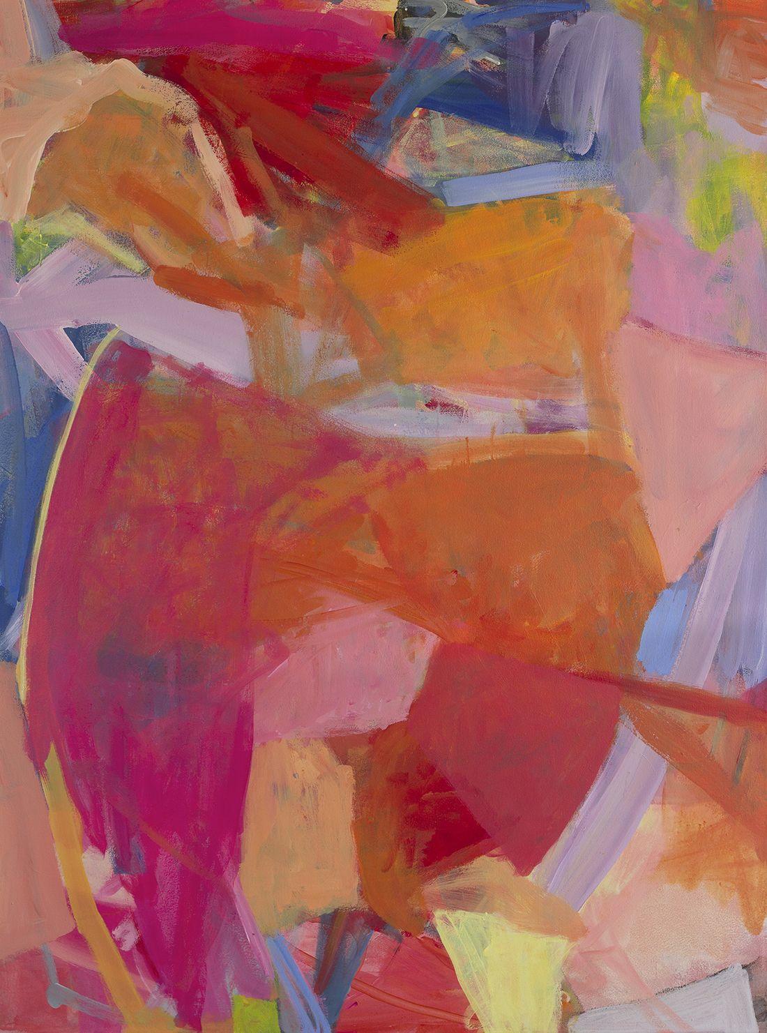 Bloom, Gemälde, Acryl auf Leinwand – Painting von Heidi Carlsen-Rogers