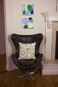 Küstenlinie Petite II, Gemälde, Acryl auf Leinwand