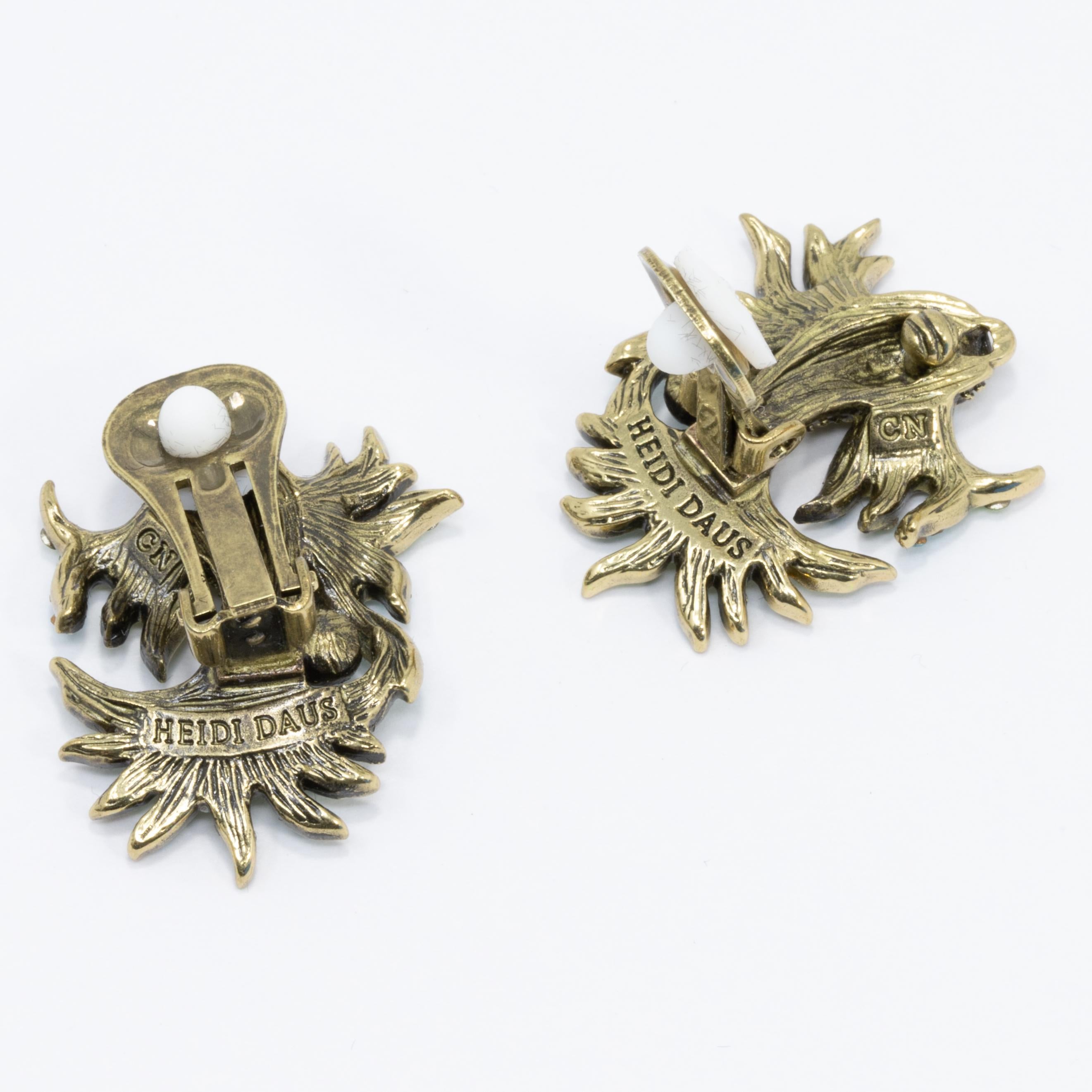 heidi daus clip on earrings