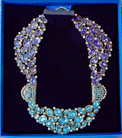 Heidi Daus "invitation Only" Art Deco Jeweled Necklace