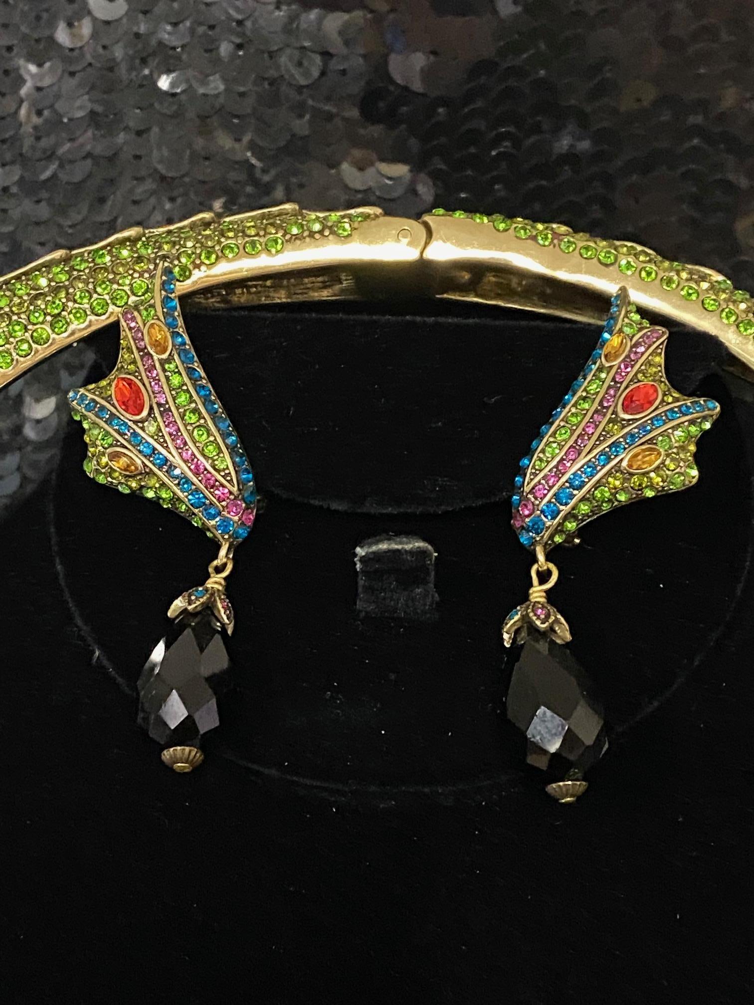 heidi daus dragon necklace