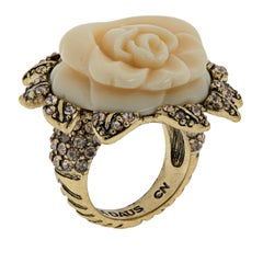 Heidi Daus Premier Rose Crystal Accented Ring