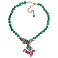Collana di perline con colibrì di Heidi Daus Sincere Joy