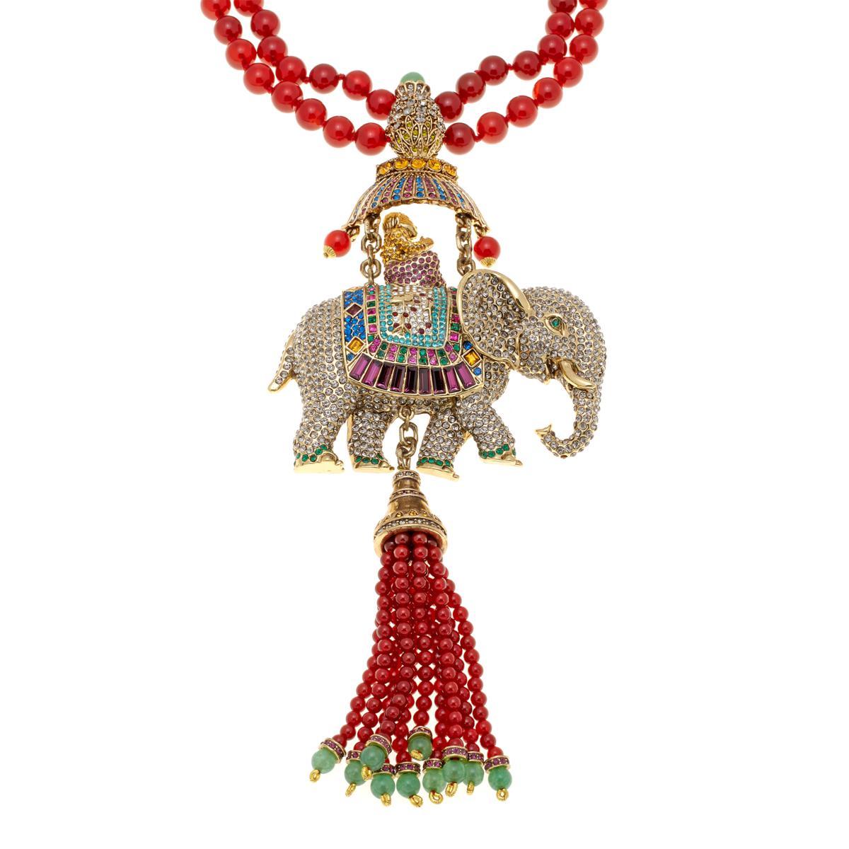 heidi daus elephant necklace