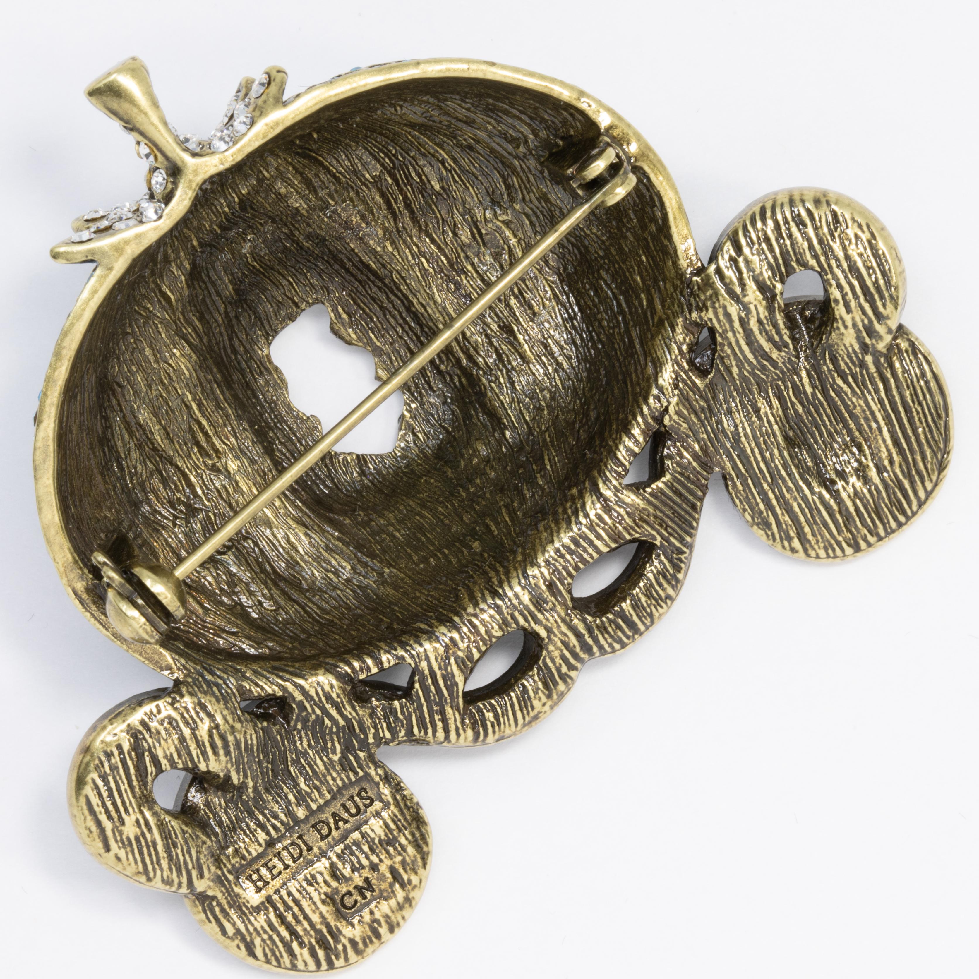 cinderella's carriage brooch