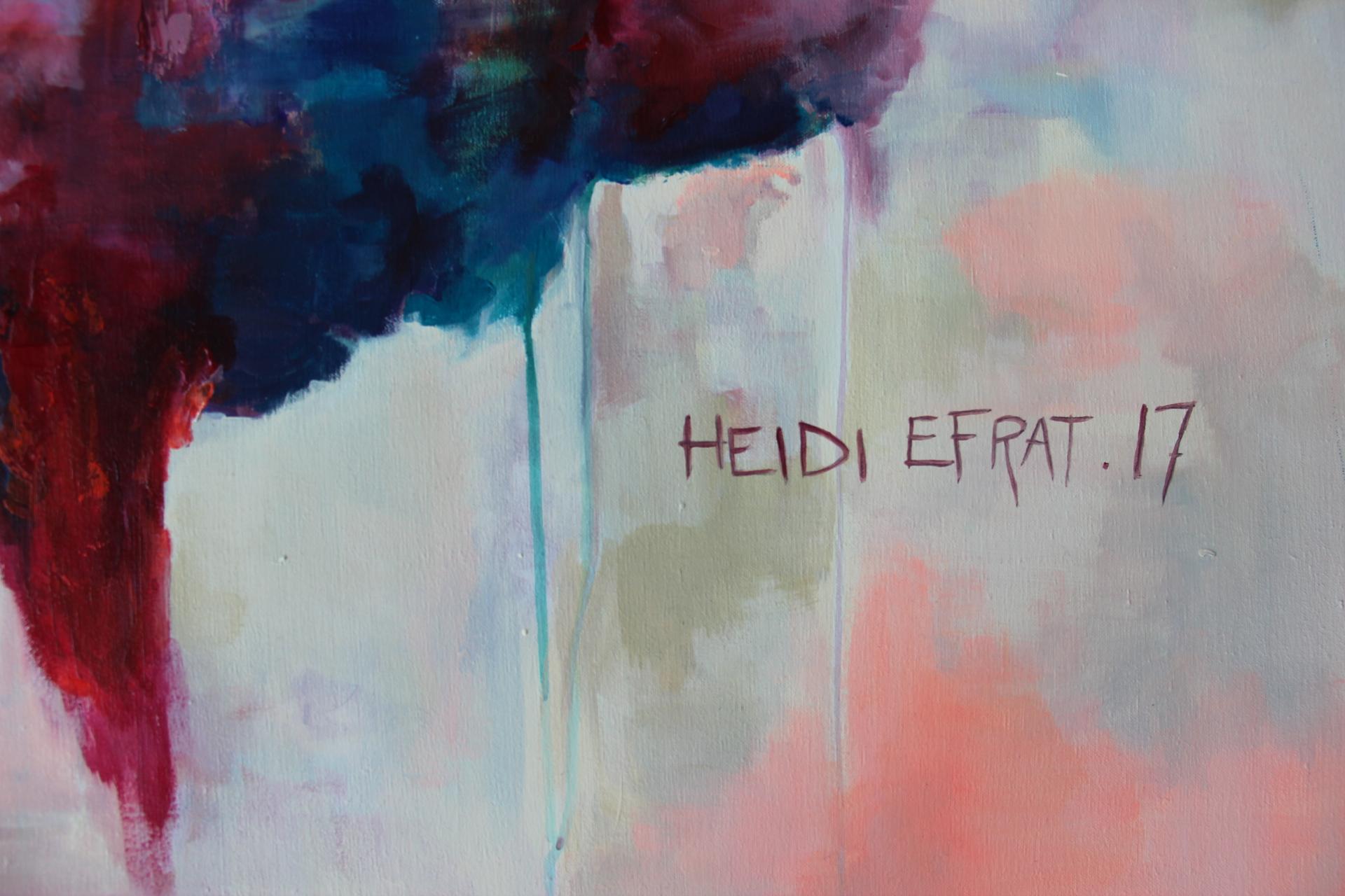 Erwähnungsstücke (Abstrakt), Painting, von Heidi Efrati