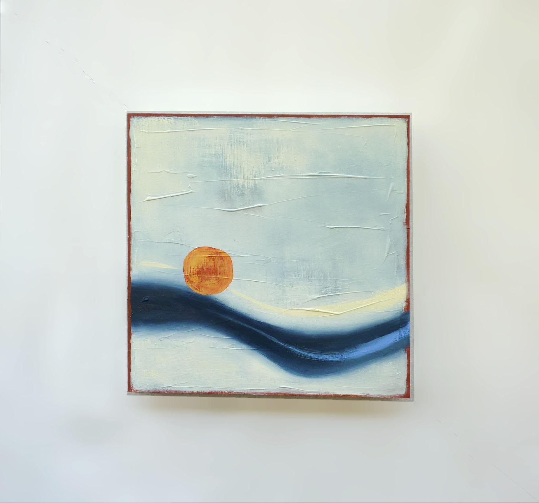 Arabesque, Pittura ad olio astratta - Painting Astratto di Heidi Hybl