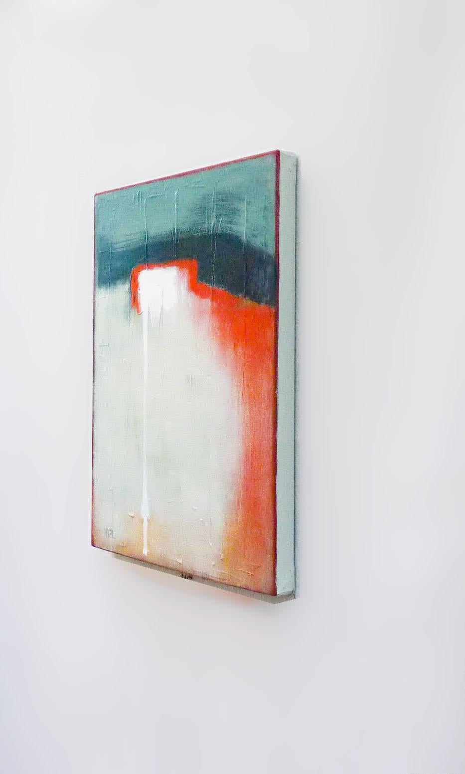 Kunstvolle Manipulation, Abstrakte Ölmalerei – Painting von Heidi Hybl