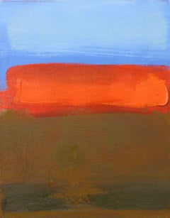 Earth and Sky, Abstract Oil Painting