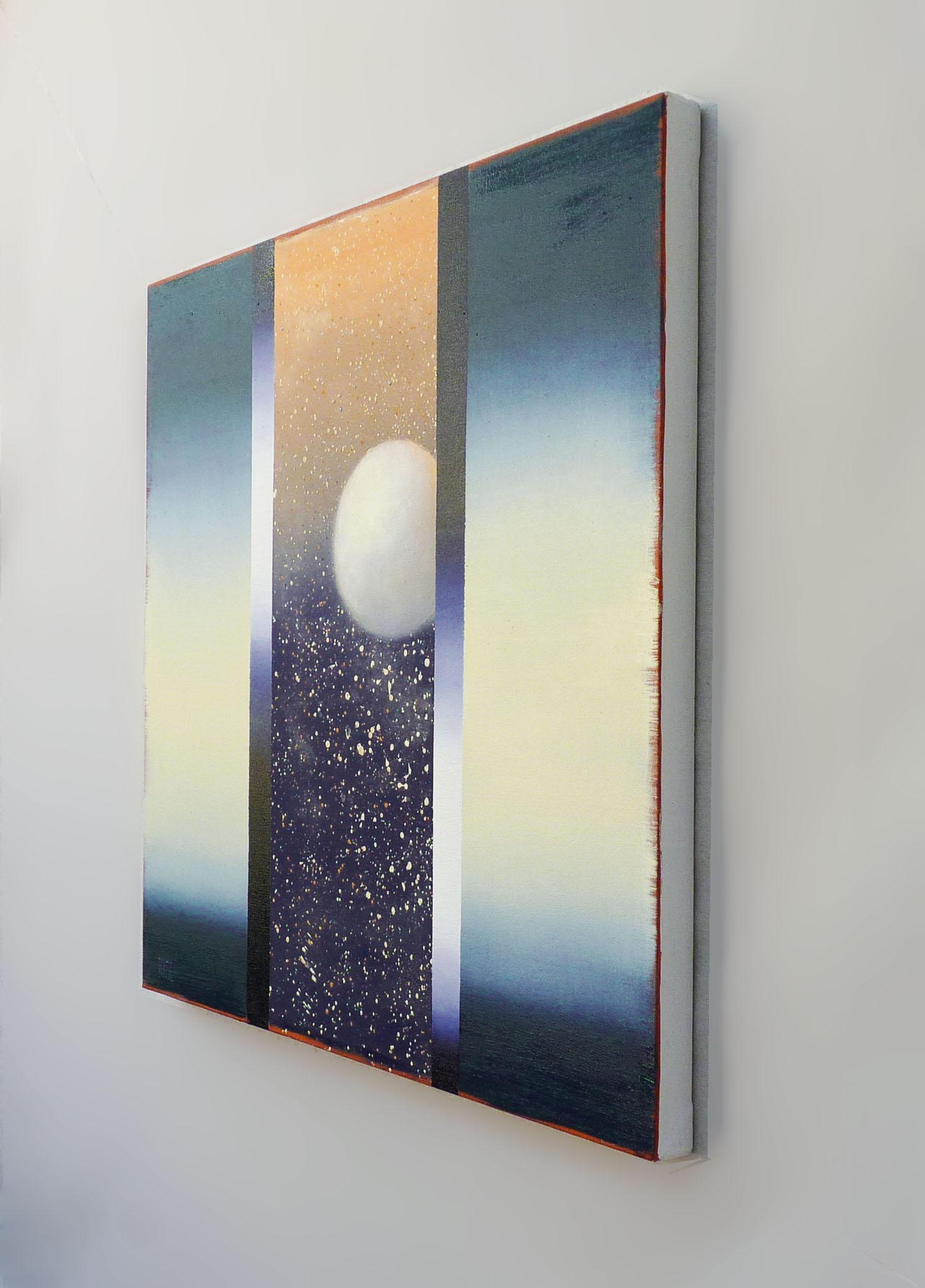 <p>Artist Comments<br>Artist Heidi Hybl presents the full moon from an enlightening perspective and a modern approach. Living in Big Sur, she draws inspiration from the stunning spectacle of a sky full of stars. Heidi takes areas of the night and