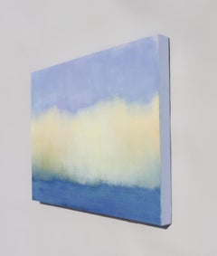 Gold Fog, Abstract Oil Painting