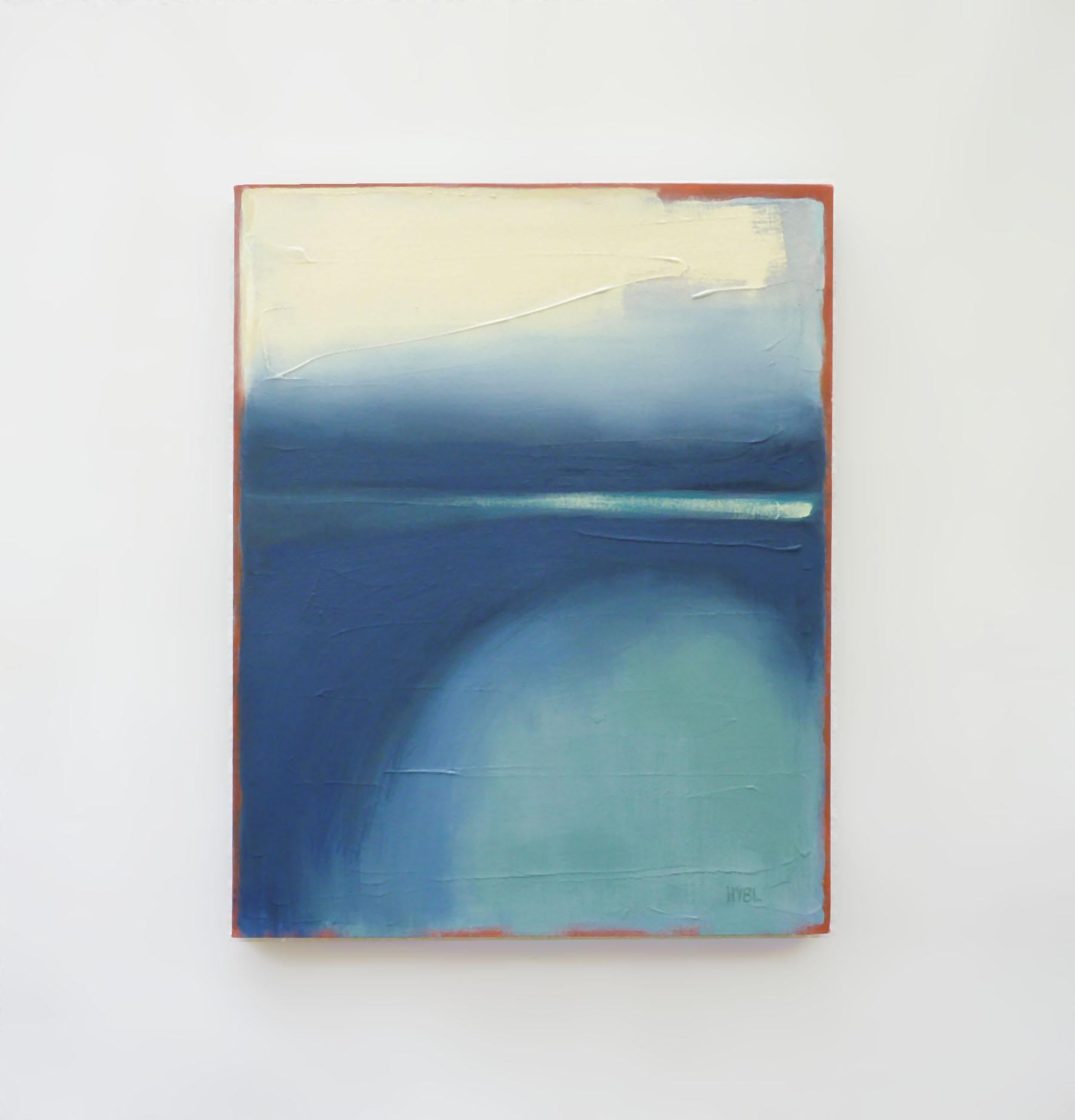 Pittura ad olio astratta, silenziosa e inquietante - Painting Astratto di Heidi Hybl