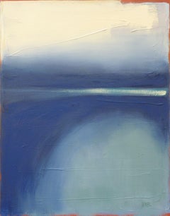 Pintura al óleo abstracta, inquietantemente silenciosa