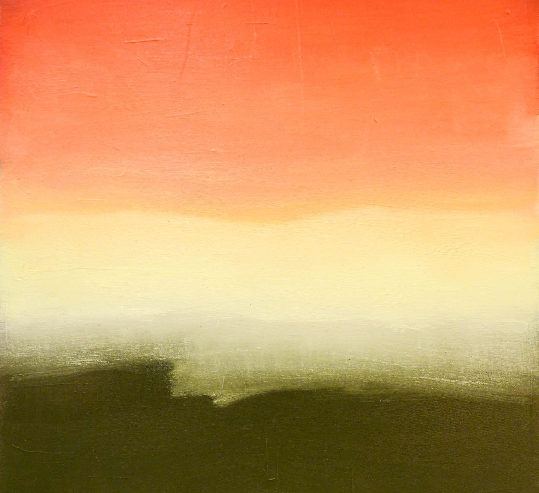 sunrise abstract painting