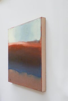 Orange Has Its Place, Abstraktes Ölgemälde