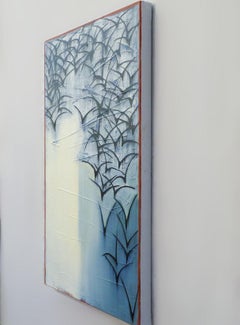 Überhead Migration, Abstraktes Ölgemälde