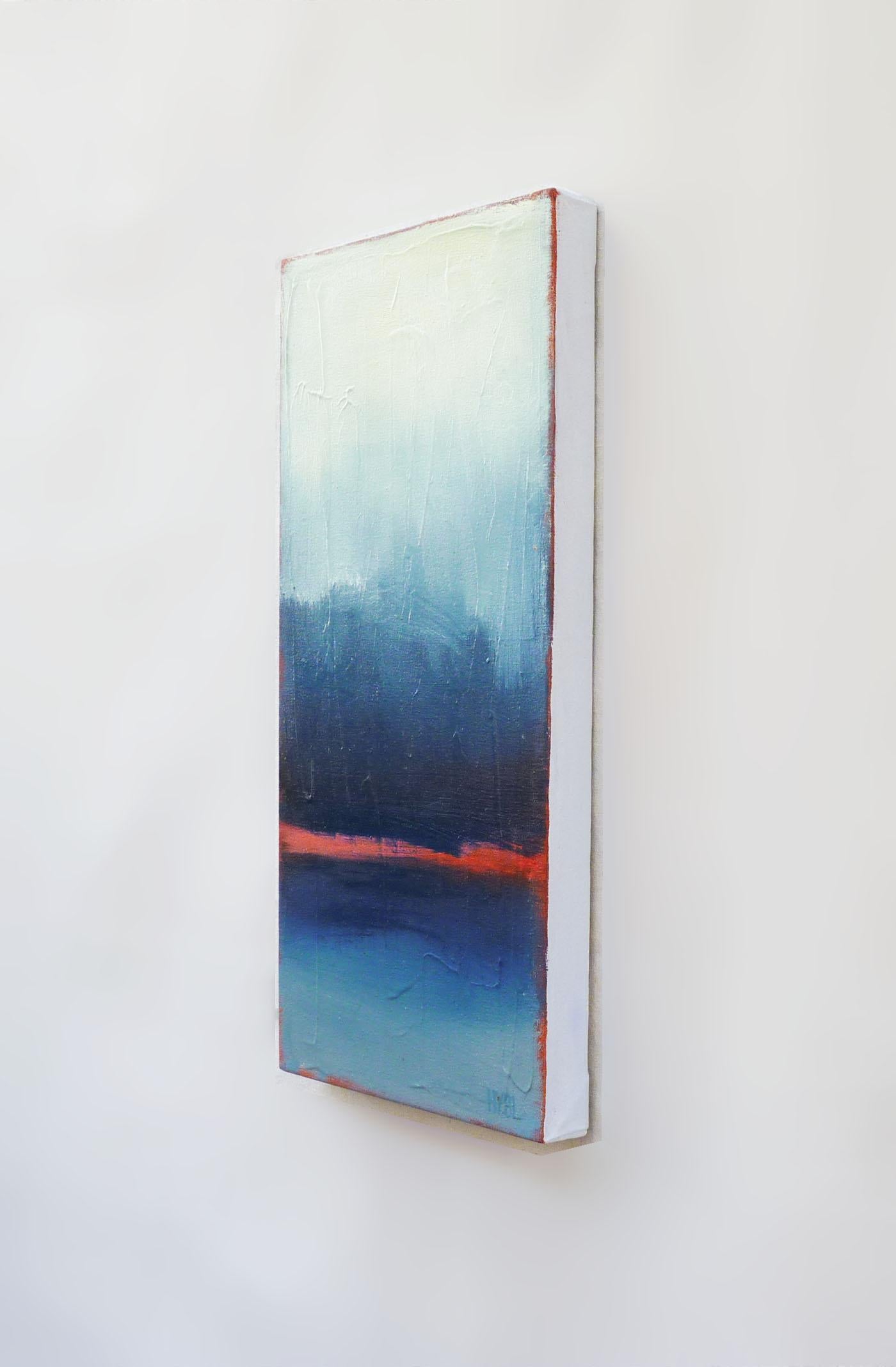 Qualità di un momento, Pittura ad olio astratta - Painting di Heidi Hybl
