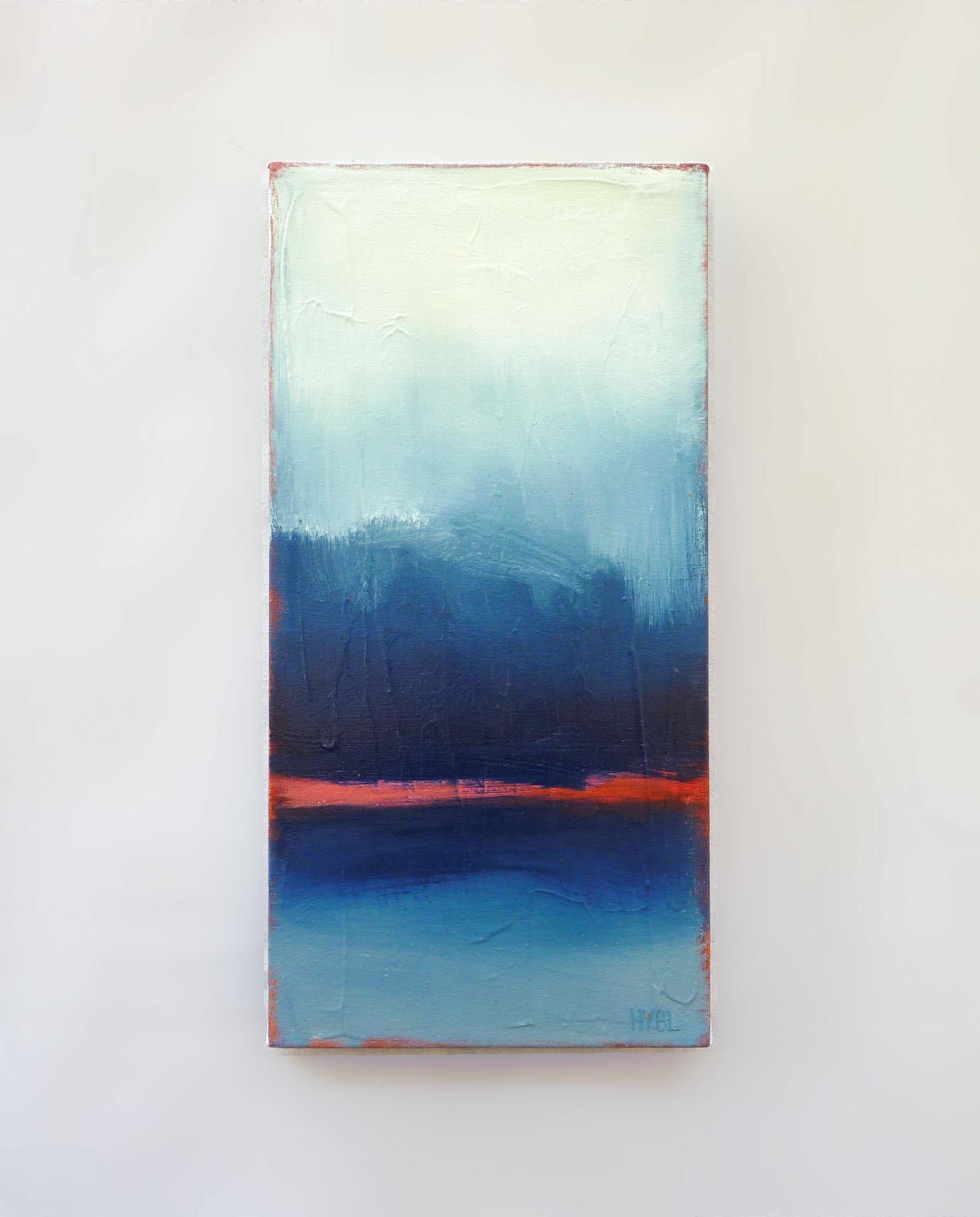 Qualità di un momento, Pittura ad olio astratta - Painting Astratto di Heidi Hybl