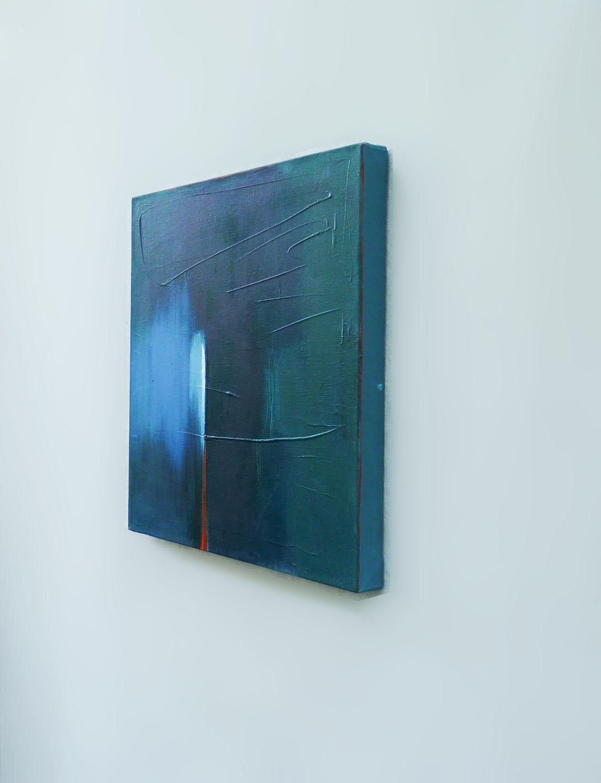 Splendore, pittura ad olio astratta - Painting di Heidi Hybl