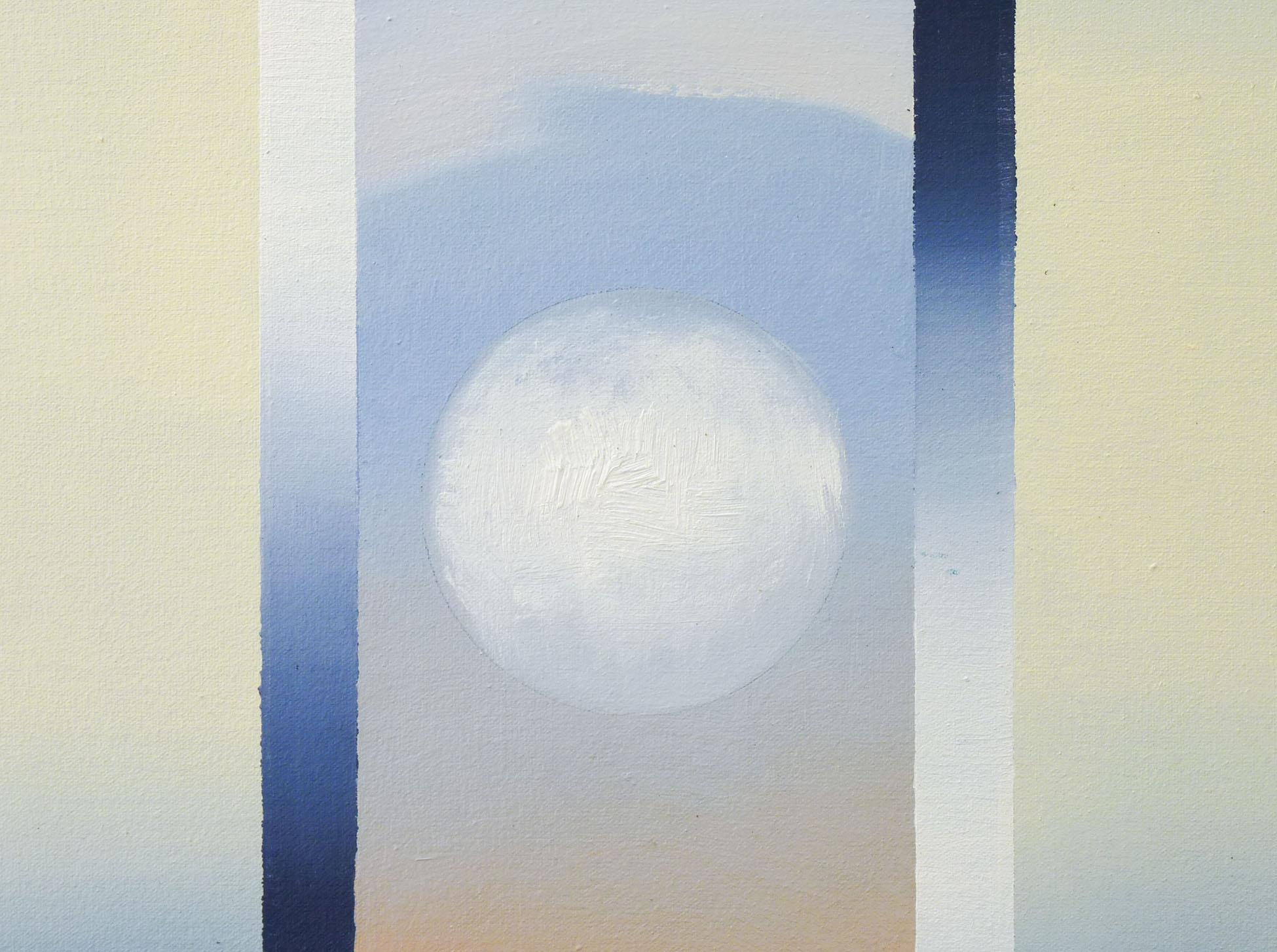 Rising Moon, Oil Painting For Sale 1