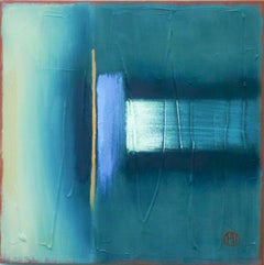 Seeking Balance, Abstract Oil Painting