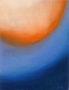 Sun Fragment, Abstract Oil Painting