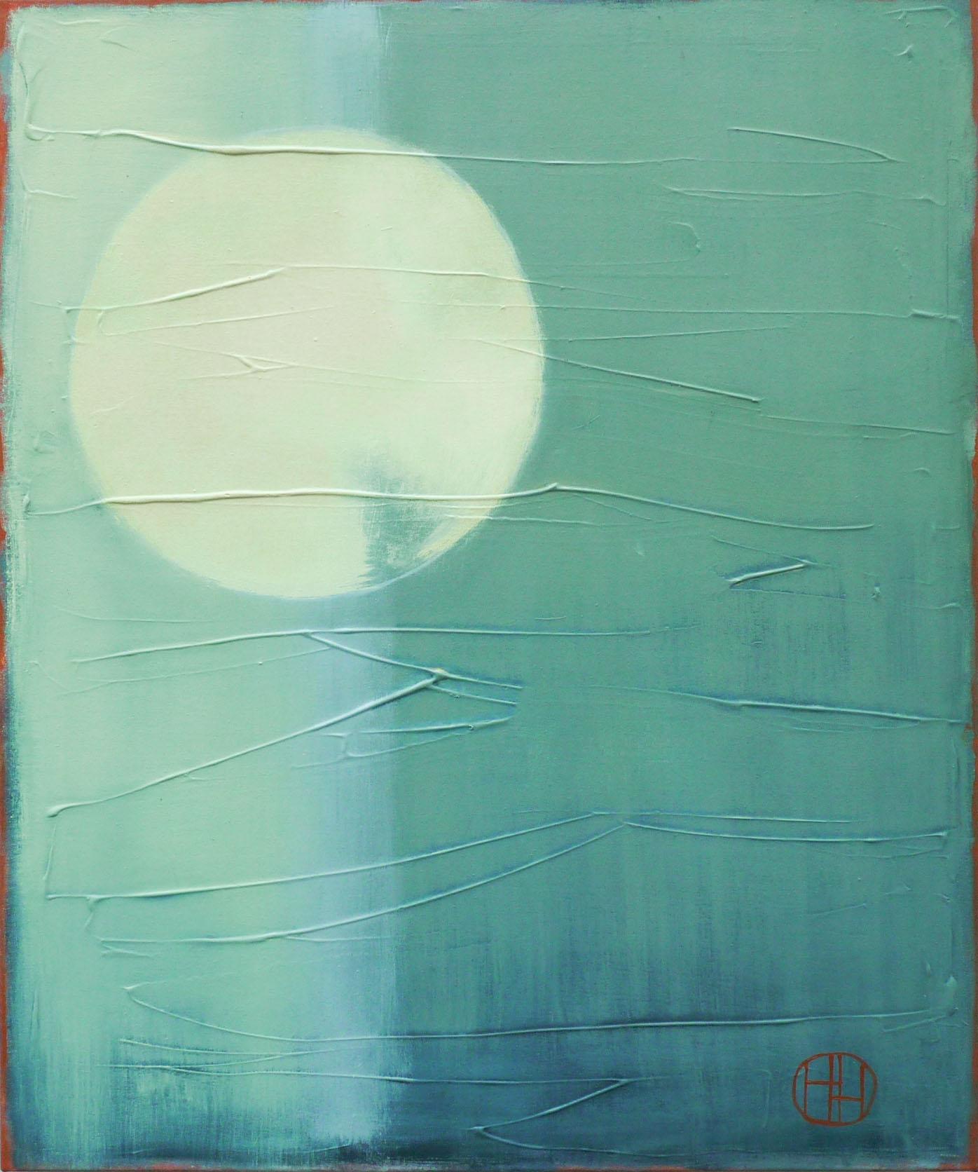 Temporary Stillness, Abstract Oil Painting