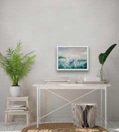 Rewilding by Heidi Laughton, Contemporary landscape painting, Floral art