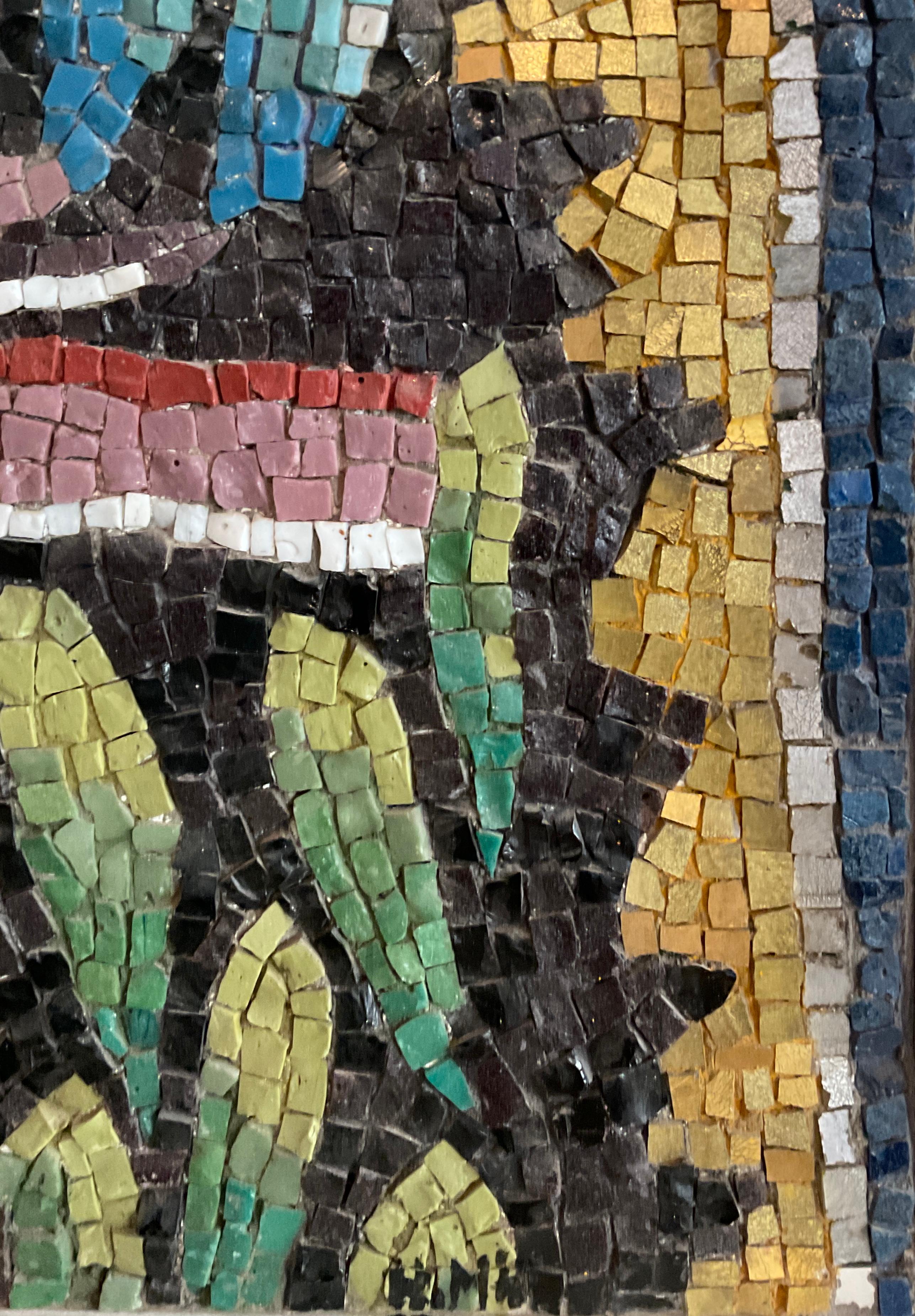 Heidi Melano Contemporary Sculptural Mosaic Wall Panel im Zustand „Gut“ im Angebot in Miami, FL