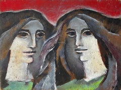 Heidi Melano Pintura Óleo sobre tabla Doble cara