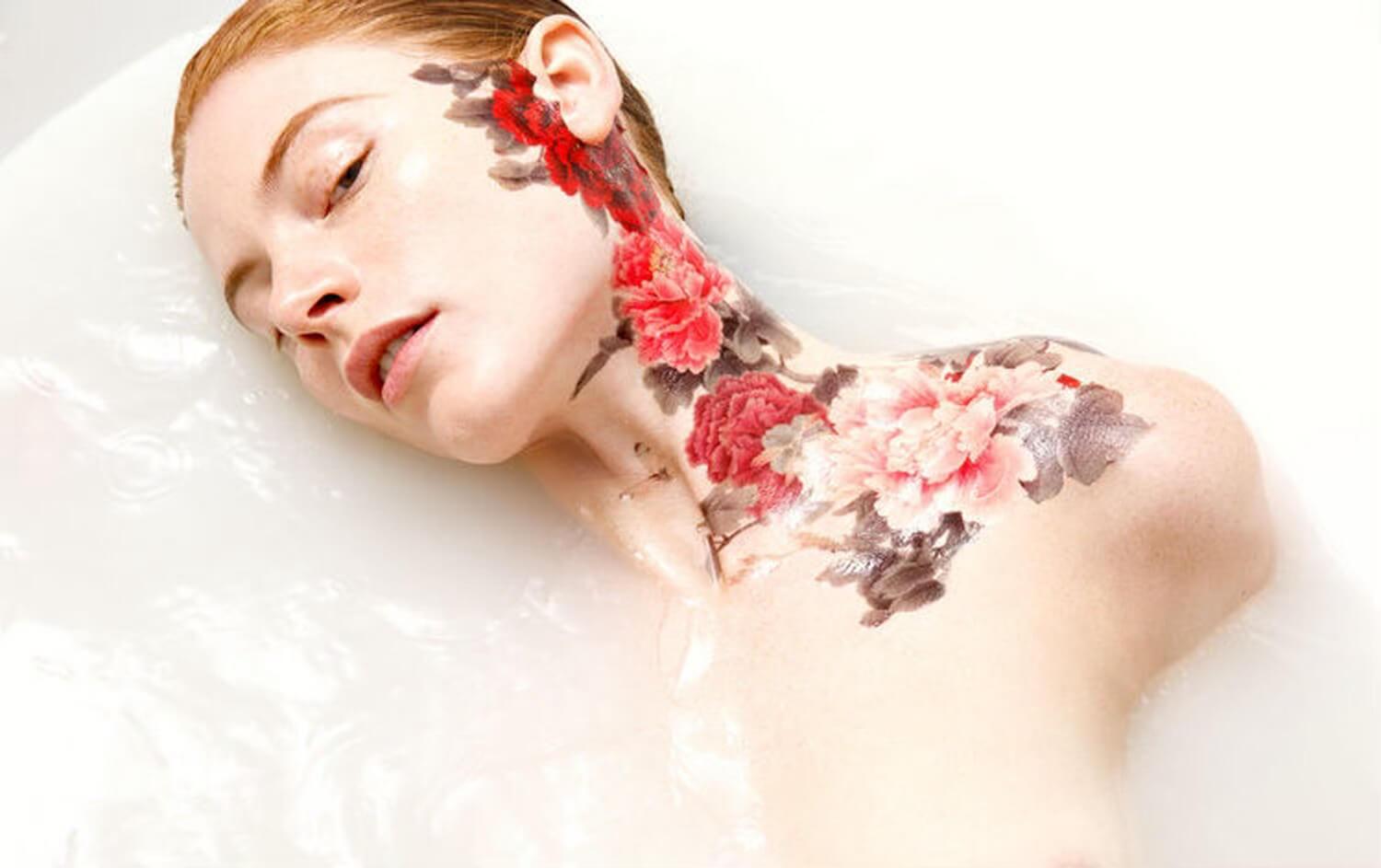 Heidi Niemala Color Photograph - Rose Water II