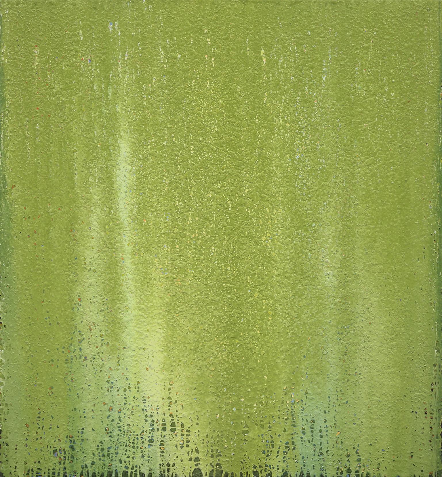 green abstract art