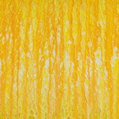 Veils of Sunshine - Yellow Abstract Art, Abstract Painting Yellow, Drip Painting