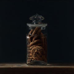 Cookie Jar - original modern classical still life dutch food hyper real