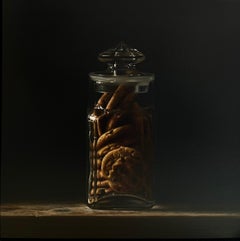 Cookie Jar - original modern classical still life dutch food hyper real