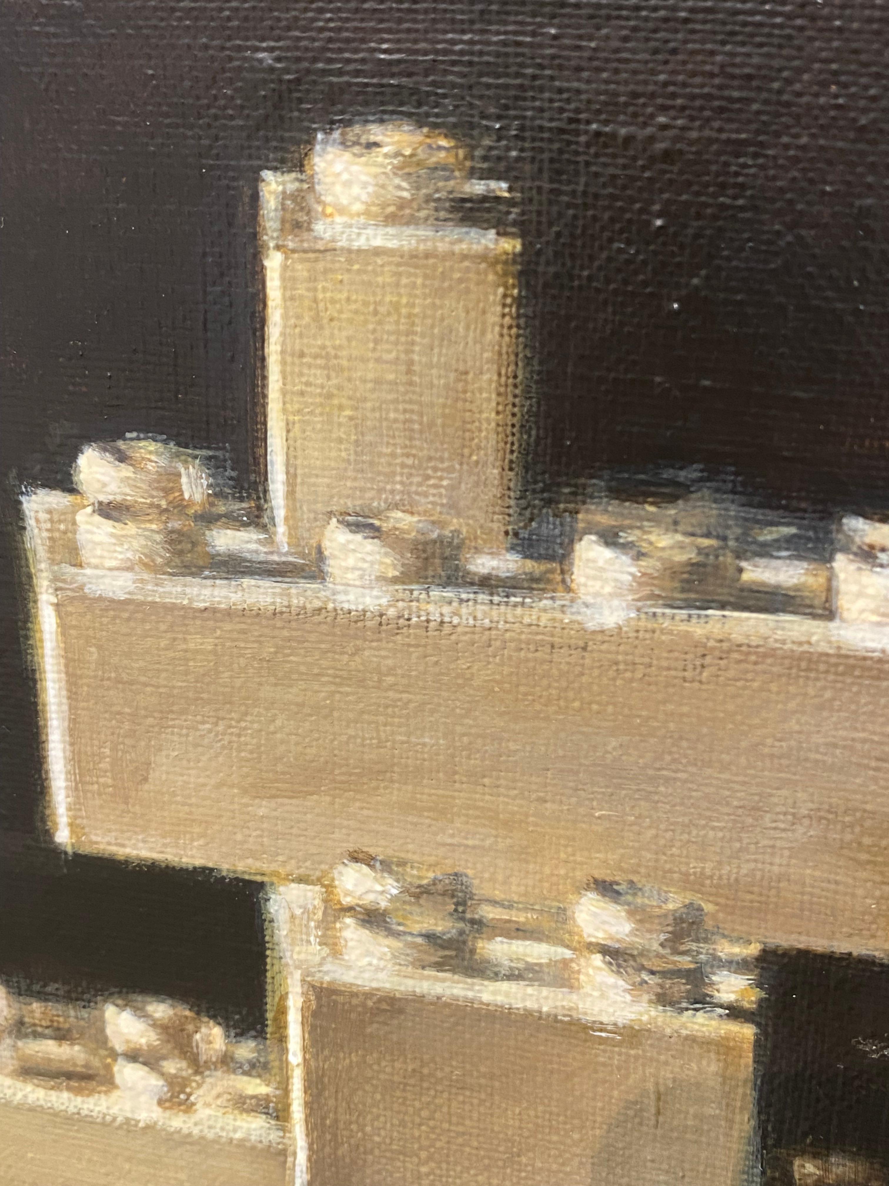 Lego - Pittura realistica del 21° secolo con i mattoncini Lego - Painting Contemporaneo di Heidi von Faber