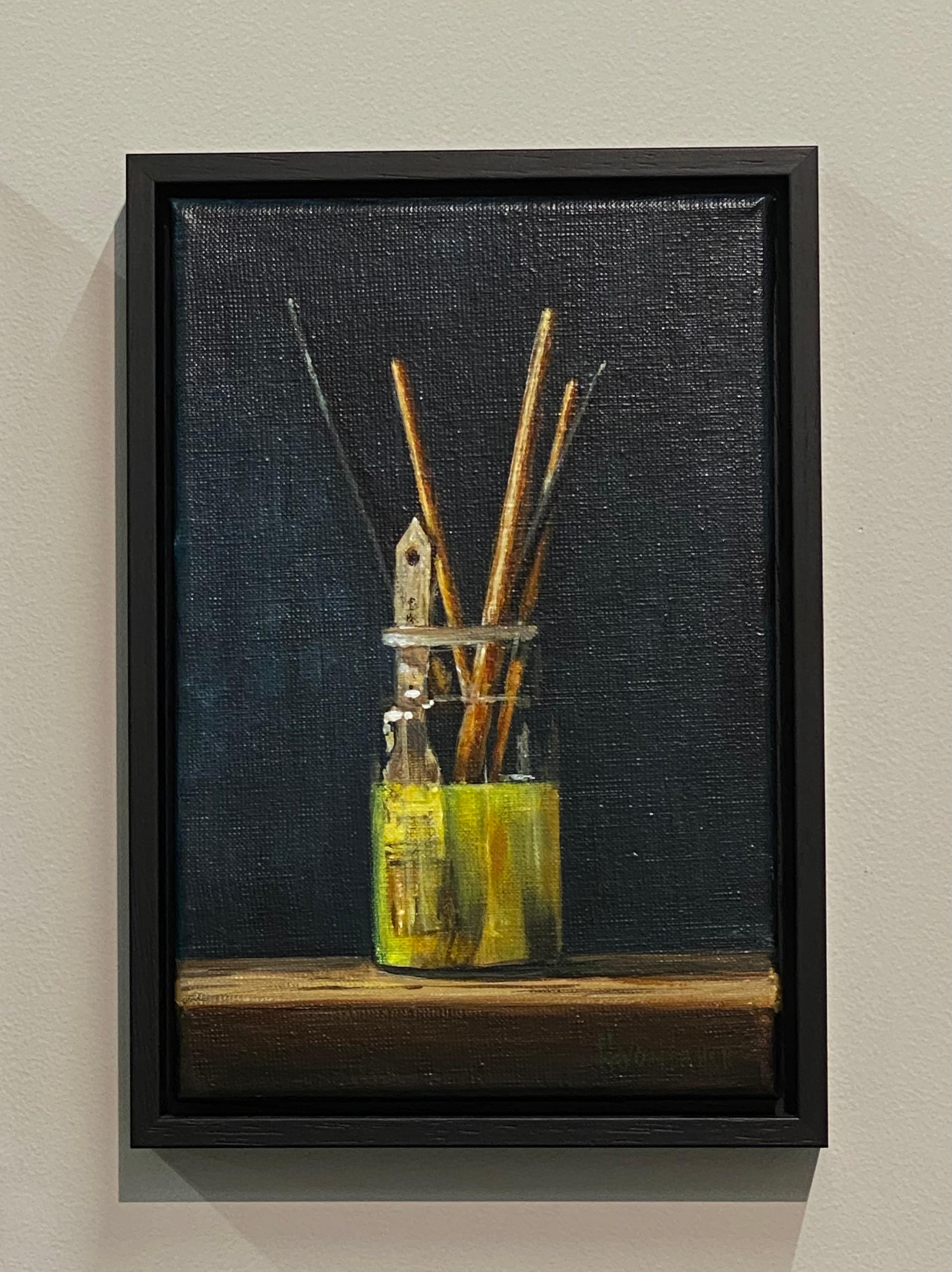 Pinceles - Pintura realista de bodegones del siglo XXI - Painting de Heidi von Faber