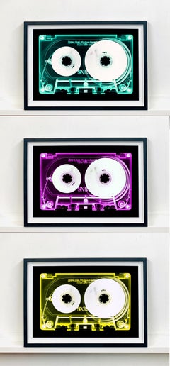 Used 3x Tape Collection - Mint, Pink 
Yellow - Conceptual Color Music Pop Art