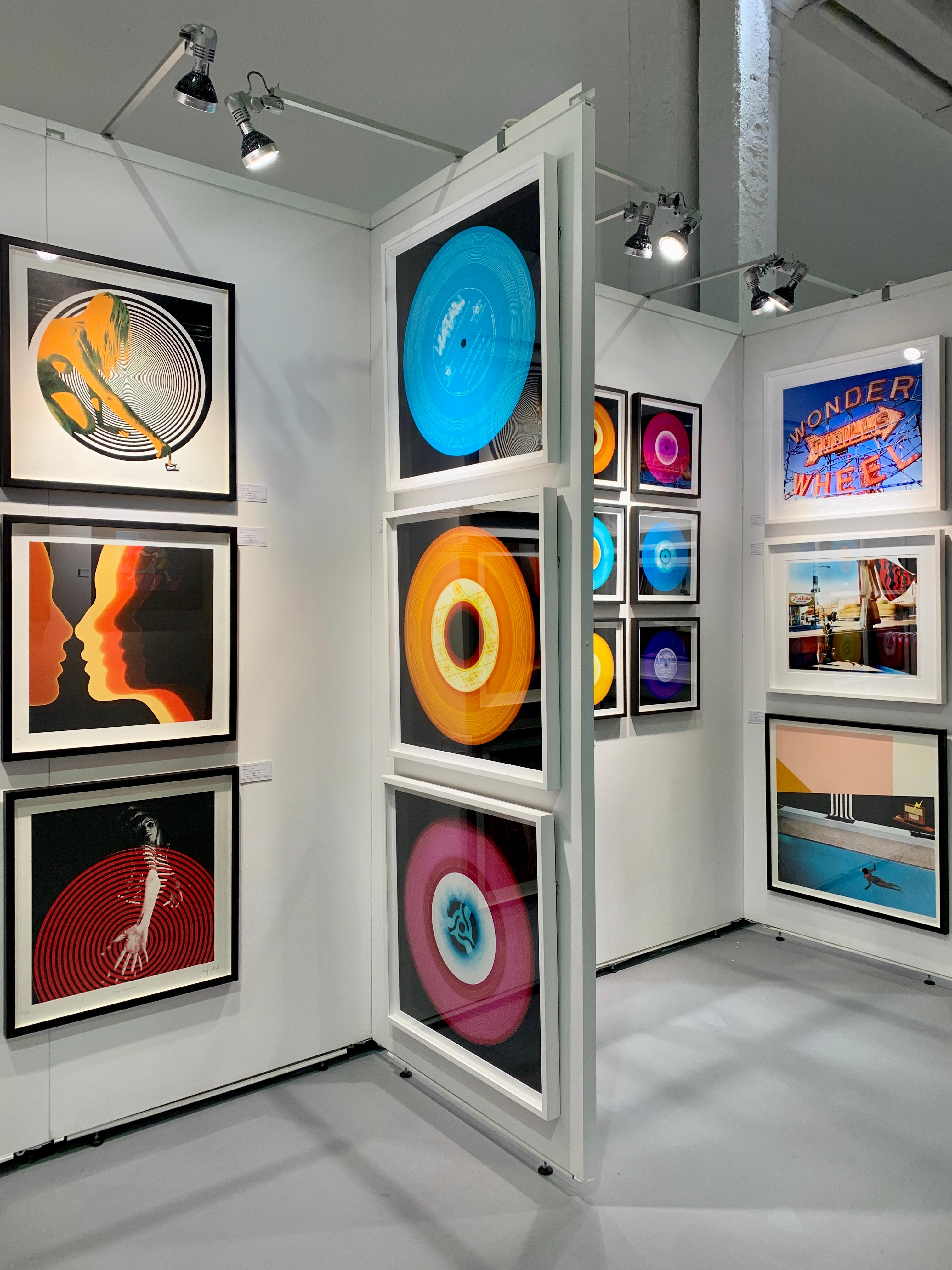 Vinyl Collection, All Rights Reserved (Seafoam) Pop Art Color Photography For Sale 4