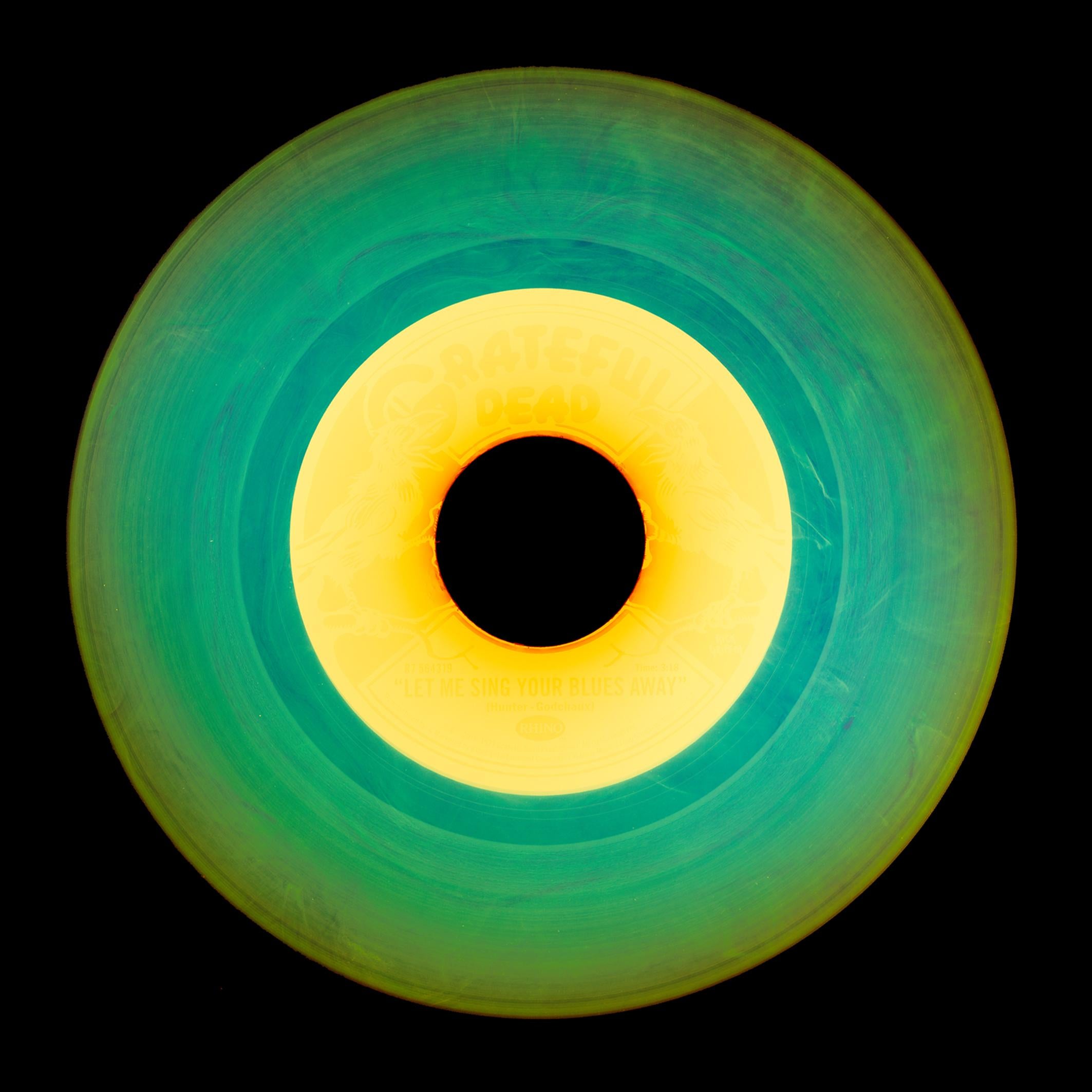 Vinyl Collection, All Rights Reserved (Seafoam) Pop Art Color Photography