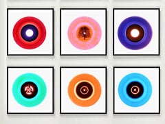 B Side Vinyl Collection Six Piece Installation - Pop Art Color Photography