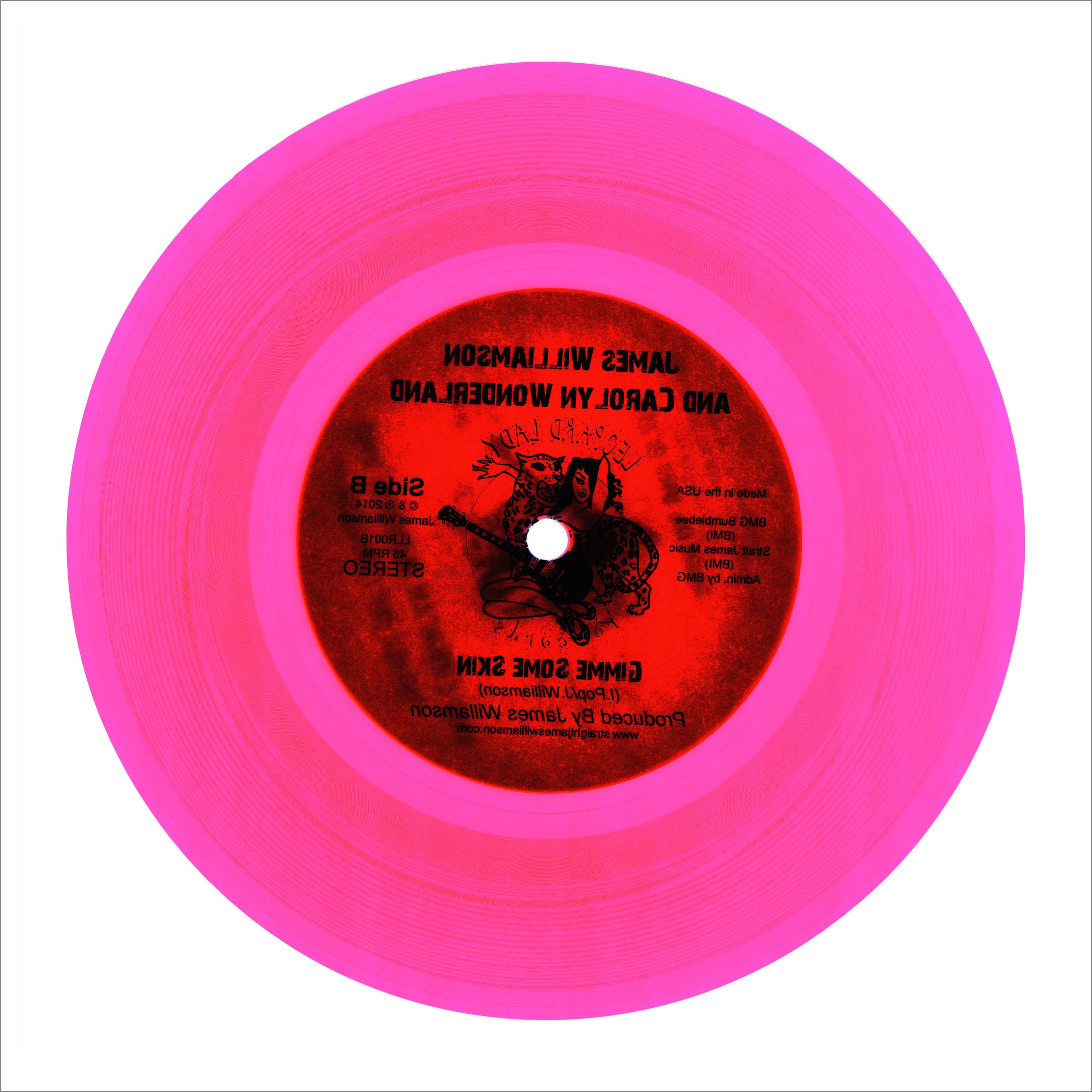 Color Photograph Heidler & Heeps - Collection B Side Vinyl, Made in the USA (Pink) - Photogrpahy couleur Pop Art