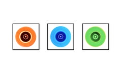 B Side Vinyl Collection - Medium Size Trio - Pop Art Color Photography