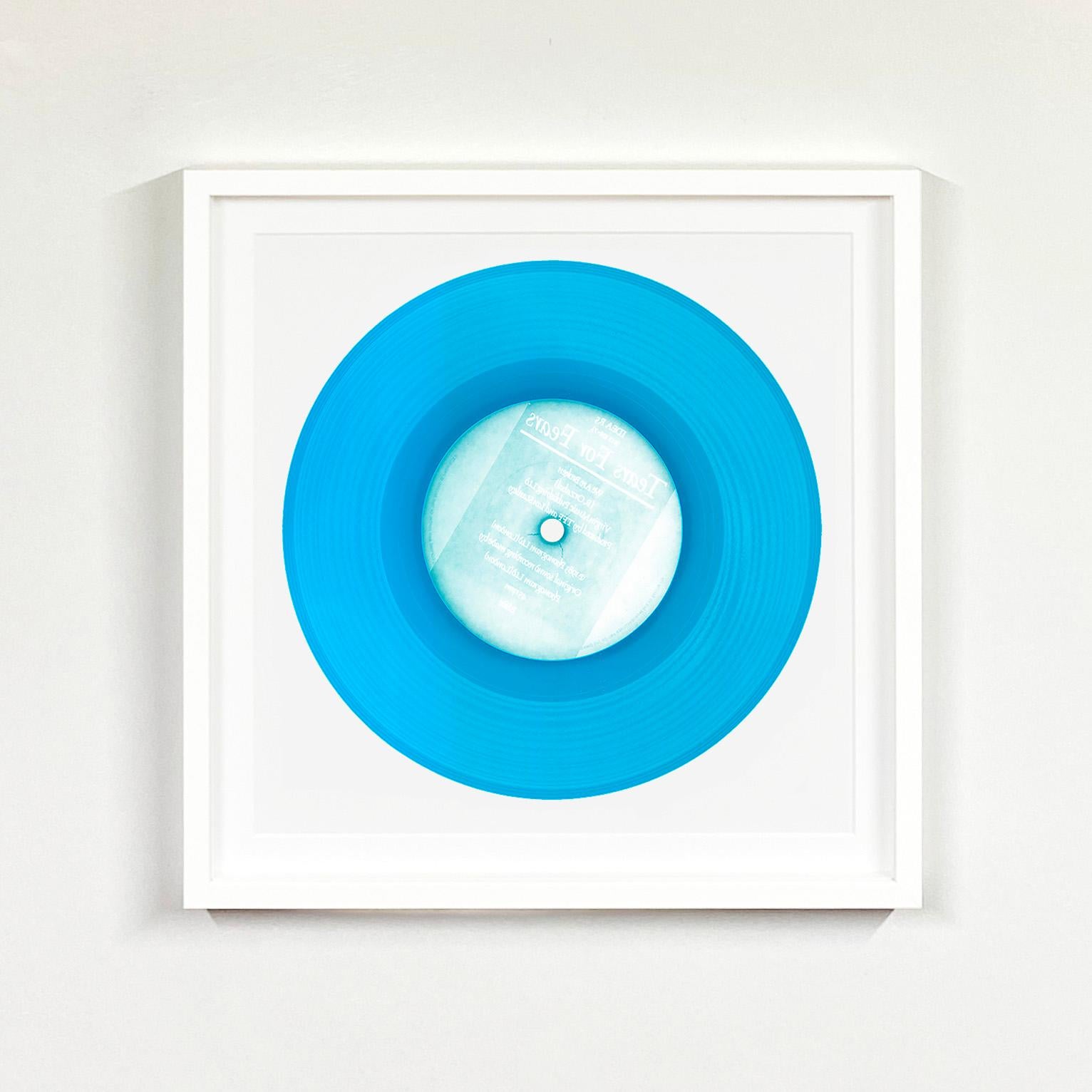 Heidler & Heeps B Side Vinyl Collection Nine Piece Blue Installation.
Acclaimed contemporary photographers, Richard Heeps and Natasha Heidler have collaborated to make this beautifully mesmerising collection. A celebration of the vinyl record and