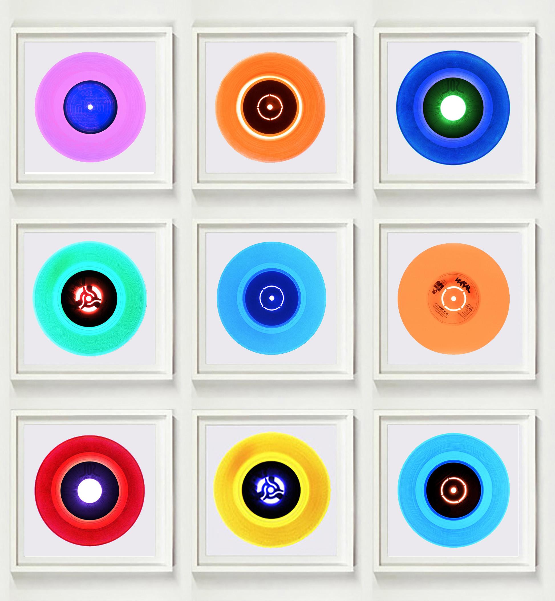 Heidler & Heeps Print – B Side Vinyl Kollektion Neunteilige Installation - Pop Art Multi-Color Foto