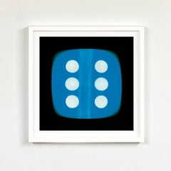 Dice Series, Blue Six - Pop Art Color Photography