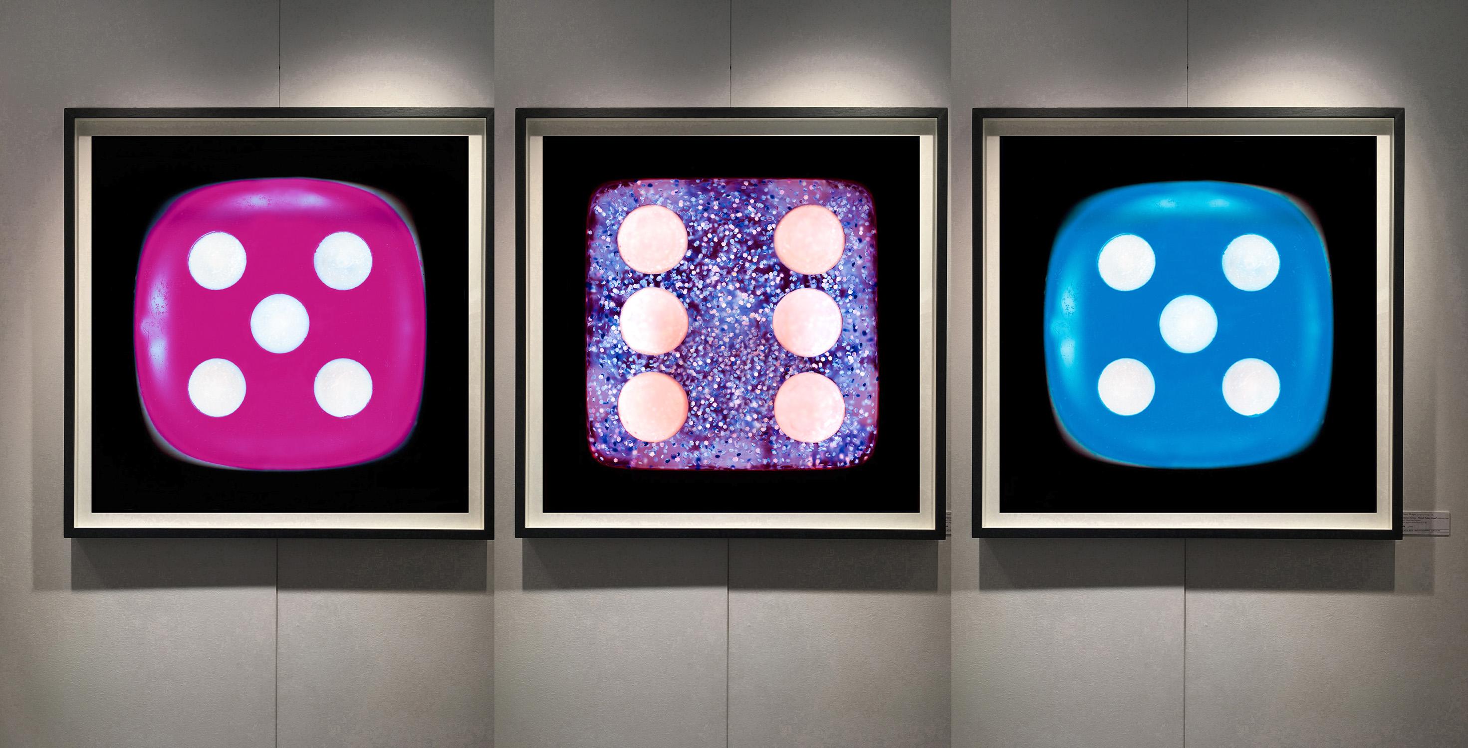 Dice Series - Five, Six, Five - Three Contemporary pop art color photography For Sale 3