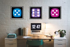 Serie di dadi - Cinque, sei, cinque - Tre Fotografia contemporanea pop art a colori