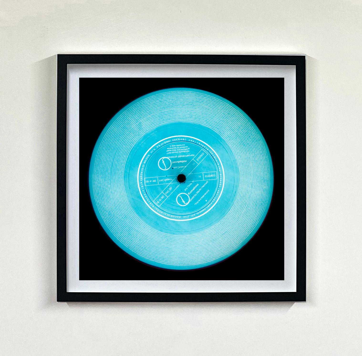 Heidler & Heeps Vinyl Collection Lavender, Blue, Mauve Set of Three Framed  For Sale 4