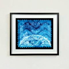 Japanese Stamp Collection Mount Fuji - Framed Photographic Print